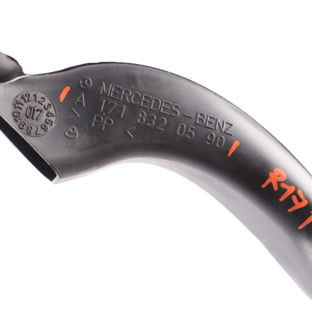 Mercedes SLK R171 M271 Water Drain Channel Front Centre Pipe Hose - SKU rhd-A1718320590 - Part number A1718320590