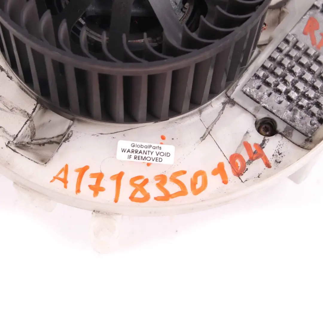 Heater Blower Motor Fan Cooling Unit Actuator to Mercedes SLK R171 with Part number A1718350104 Mercedes SLK R171 Heater Blower Motor Fan Cooling Unit Actuator - SKU rhd-A1718350104 - Part number A1718350104