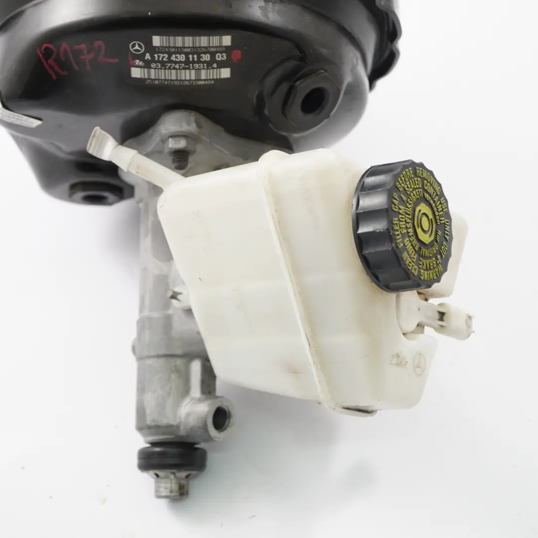 Mercedes SLK R172 Servo de freno del cilindro maestro Booster Módulo A1724301130 - SKU RHD-A1724300730 - Número de pieza A1724300730