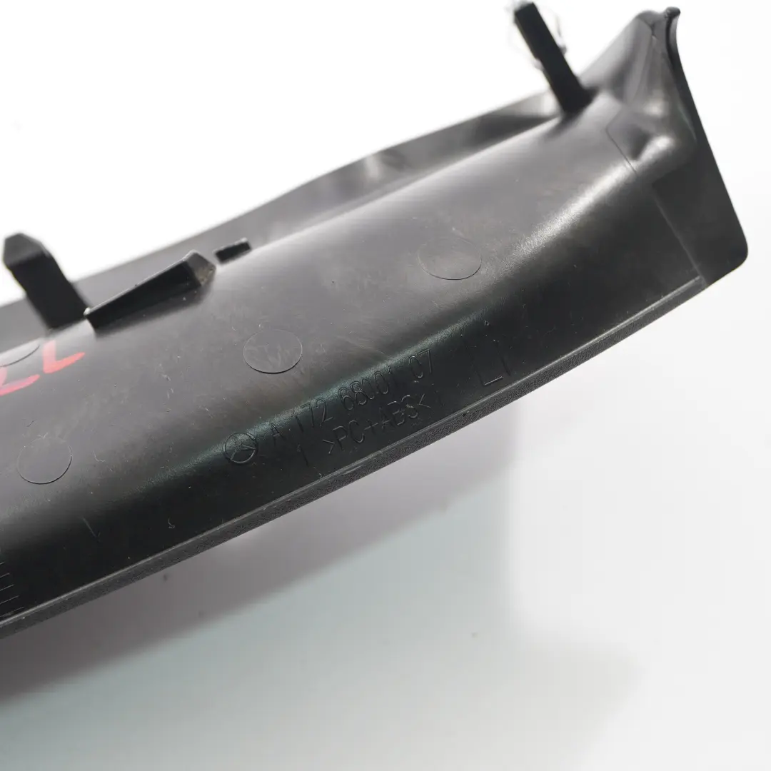 Mercedes SLK R172 Dashboard Side Cover Left N/S Panel Trim Black - SKU rhd-A1726800107 - Part number A1726800107