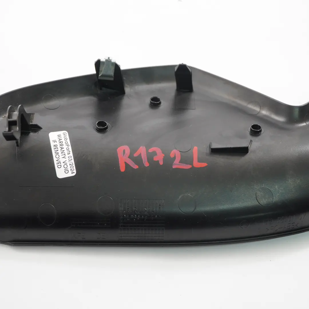 Dashboard Side Cover Left N/S Panel Trim Black to Mercedes SLK R172 with Part number A1726800107 Mercedes SLK R172 Dashboard Side Cover Left N/S Panel Trim Black - SKU rhd-A1726800107 - Part number A1726800107