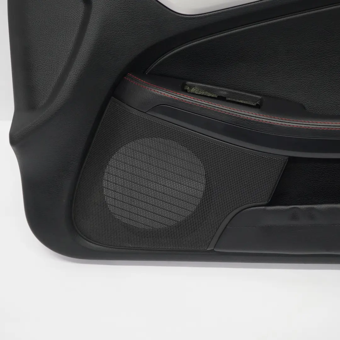  Door Card Mercedes SLK R172 Front Right O/S Black Leather Red Thread - SKU rhd-A1727200263 - Part number A1727200263