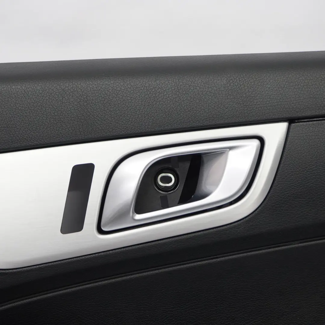  Door Card Mercedes SLK R172 Front Right O/S Black Leather Red Thread - SKU rhd-A1727200263 - Part number A1727200263