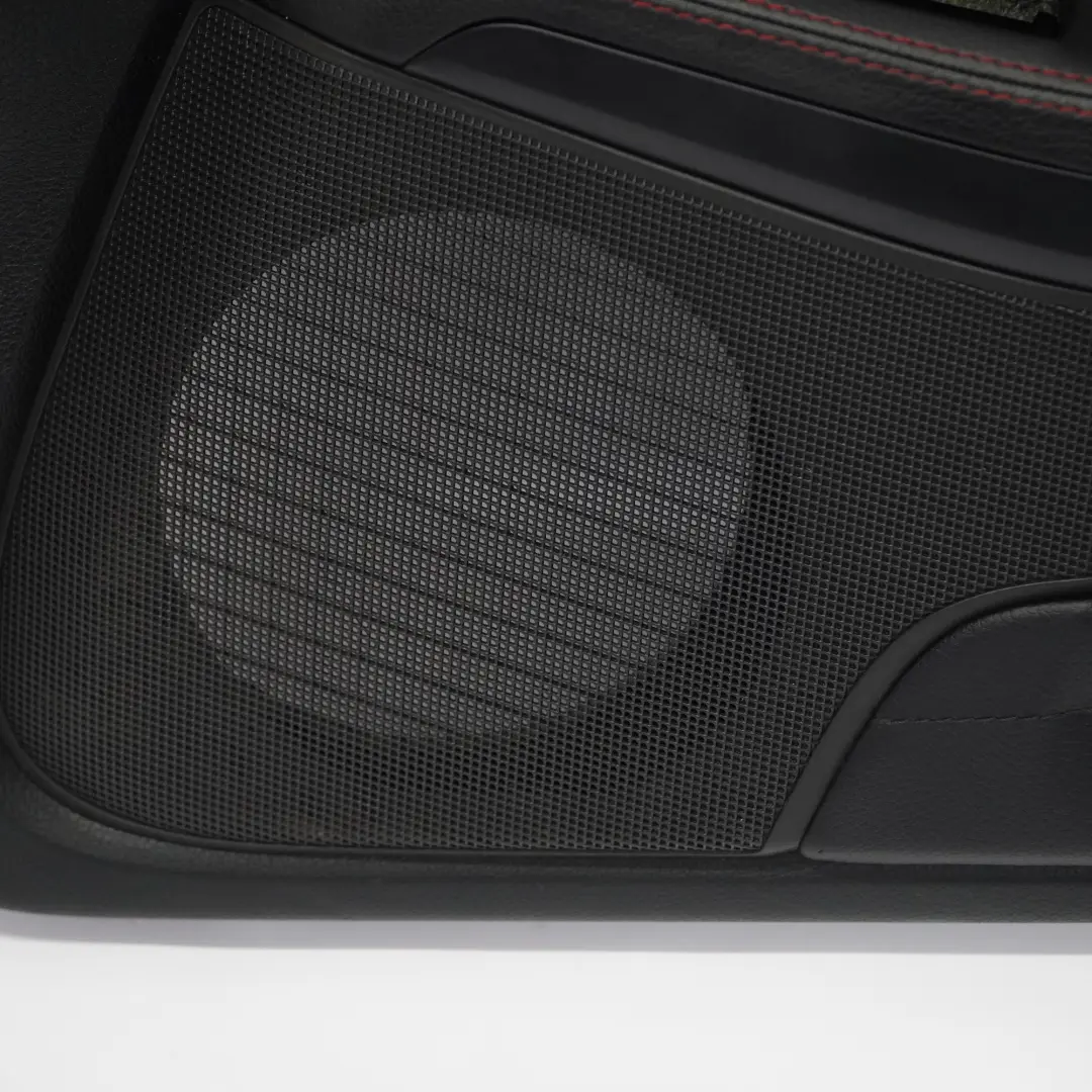 Door Card Mercedes SLK R172 Front Right O/S Black Leather Red Thread to with Part number A1727200263 Door Card Mercedes SLK R172 Front Right O/S Black Leather Red Thread - SKU rhd-A1727200263 - Part number A1727200263