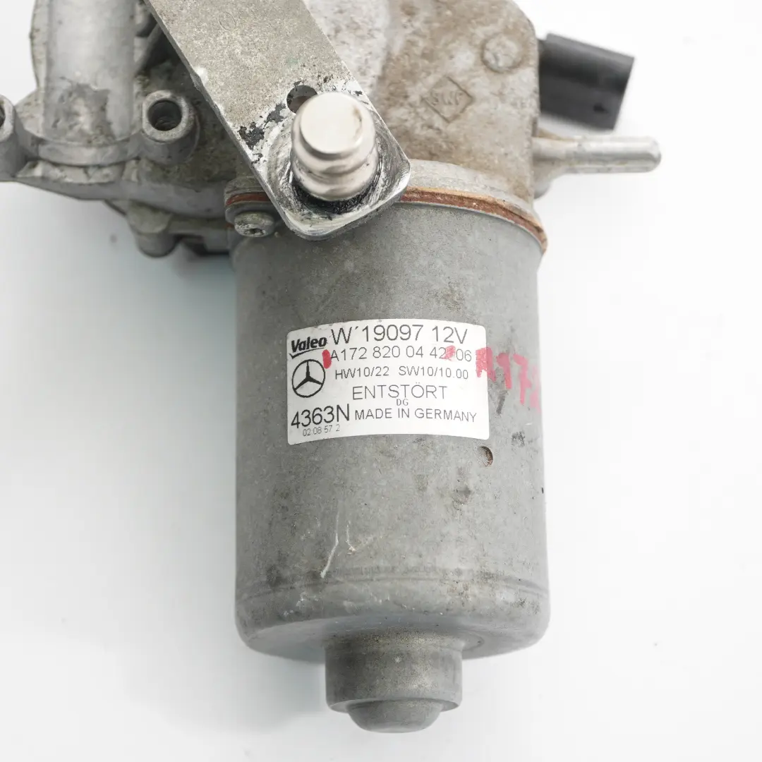 Windscreen Windshield Front Wiper Motor Drive Unit to Mercedes SLK R172 with Part number A1728200442 Mercedes SLK R172 Windscreen Windshield Front Wiper Motor Drive Unit - SKU rhd-A1728200442 - Part number A1728200442