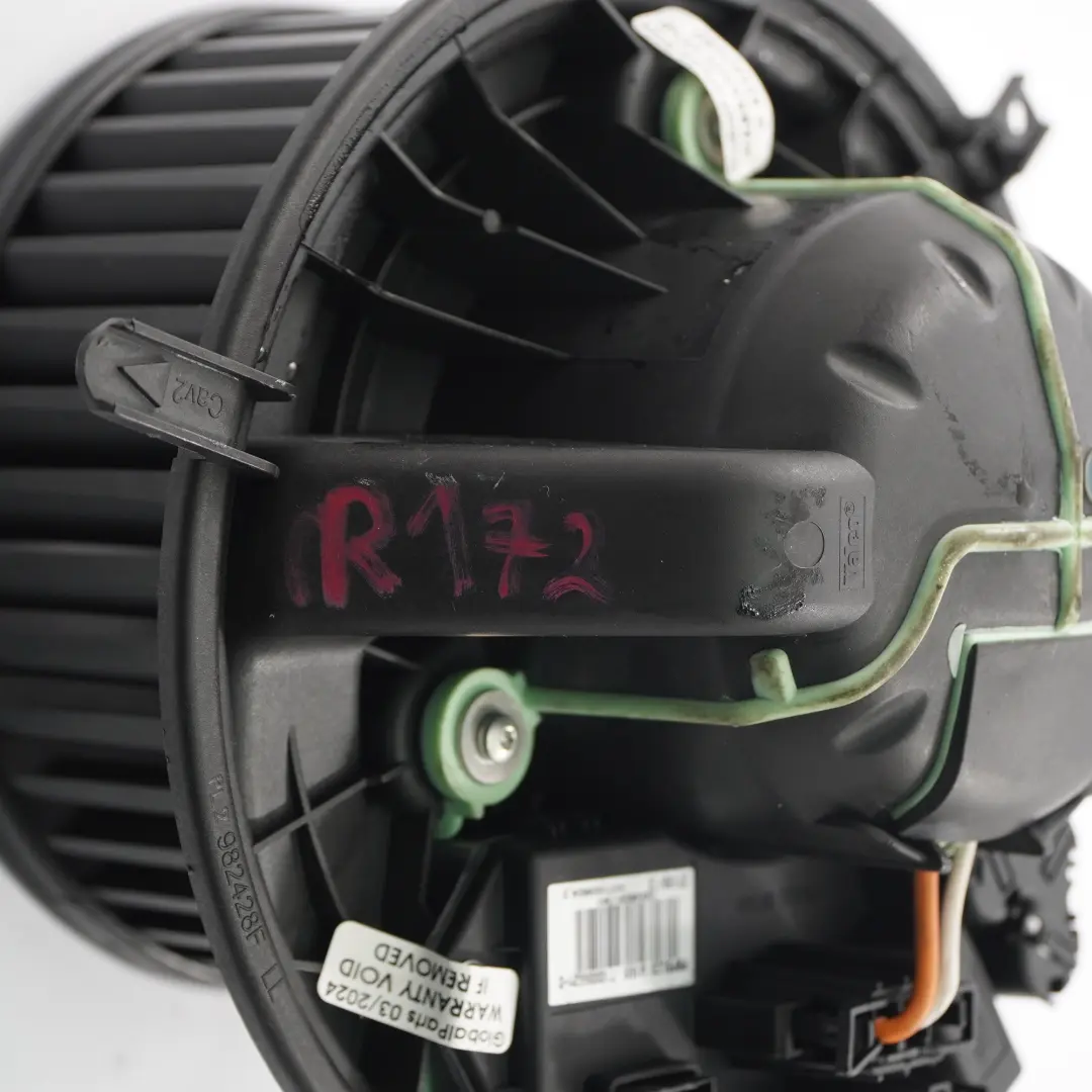 Heater Fan Blower Unit Motor to Mercedes SLK R172 with Part number A1729065300 Mercedes SLK R172 Heater Fan Blower Unit Motor - SKU rhd-A1729065300-1 - Part number A1729065300