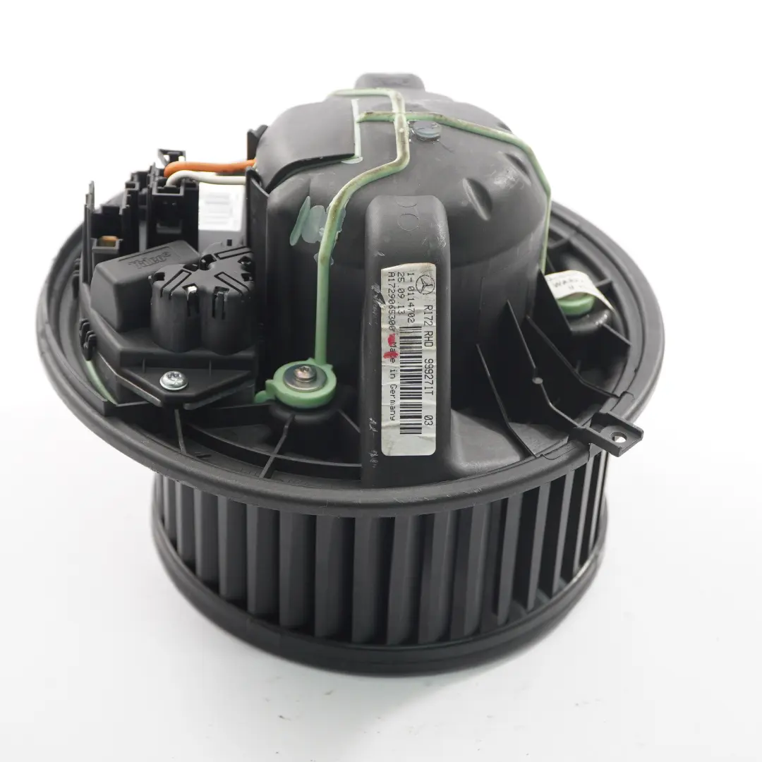 Heater Fan Blower Unit Motor to Mercedes SLK R172 with Part number A1729065300 Mercedes SLK R172 Heater Fan Blower Unit Motor - SKU rhd-A1729065300-1 - Part number A1729065300