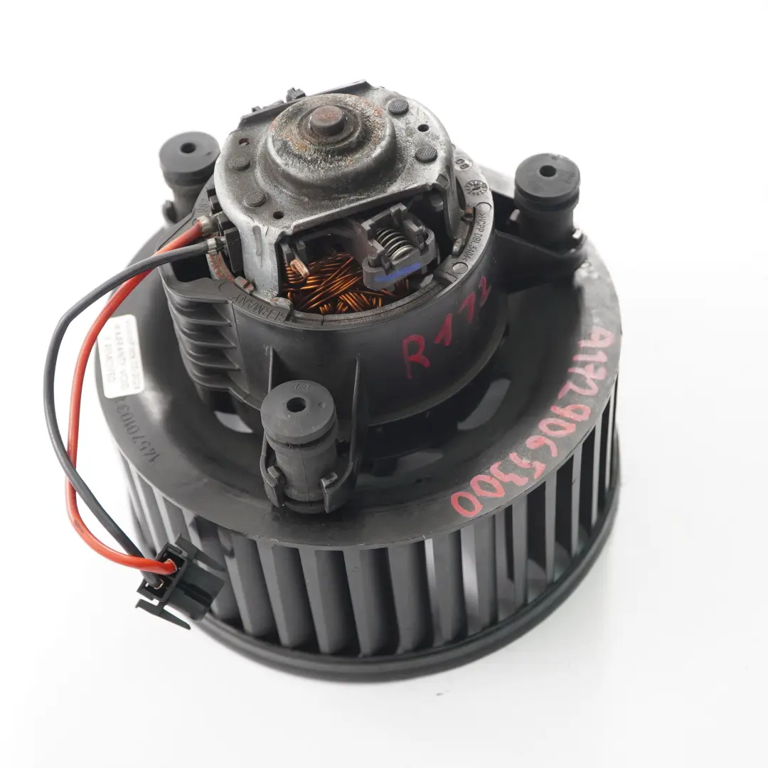 Heater Fan Blower Unit Motor to Mercedes SLK R172 with Part number A1729065300 Mercedes SLK R172 Heater Fan Blower Unit Motor - SKU rhd-A1729065300 - Part number A1729065300