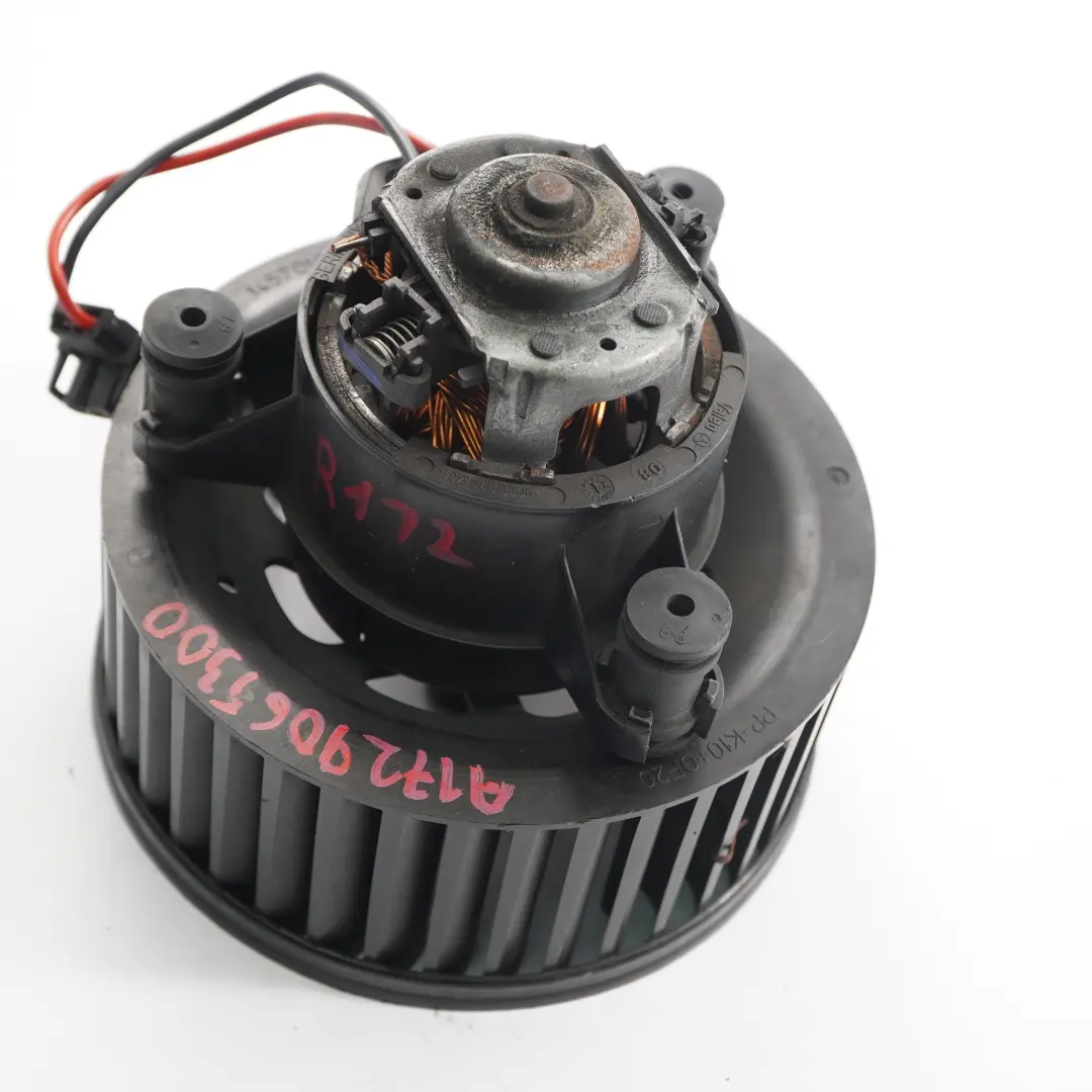 Heater Fan Blower Unit Motor to Mercedes SLK R172 with Part number A1729065300 Mercedes SLK R172 Heater Fan Blower Unit Motor - SKU rhd-A1729065300 - Part number A1729065300