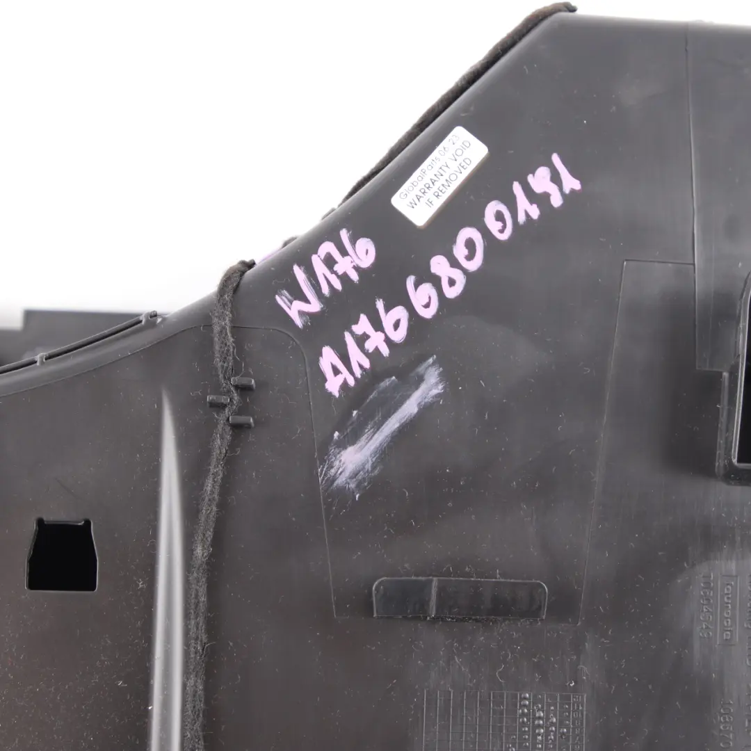 Mercedes-Benz A-Class W176 Dashboard Glove Box Storage Lava Black to with Part number A1766800191 Mercedes-Benz A-Class W176 Dashboard Glove Box Storage Lava Black - SKU rhd-A1766800191 - Part number A1766800191