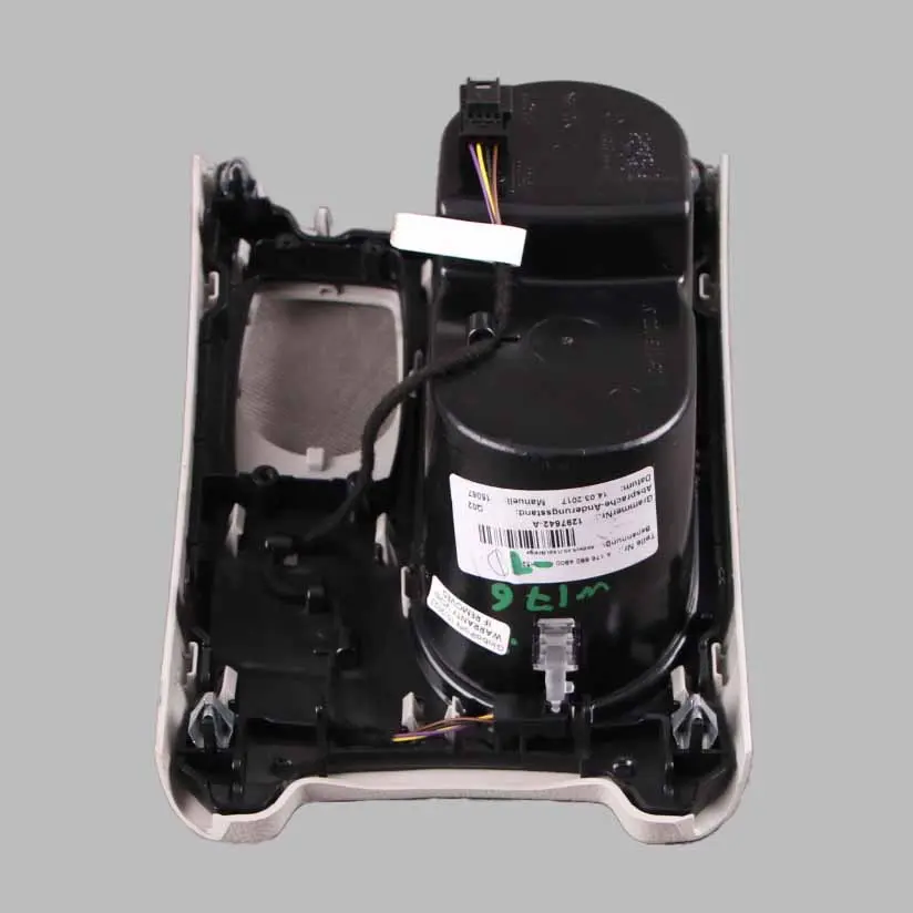 Centre Console Cup Holder Storage Housing Beige to Mercedes W176 with Part number A1766804900 Mercedes W176 Centre Console Cup Holder Storage Housing Beige - SKU rhd-A1766804900-1 - Part number A1766804900