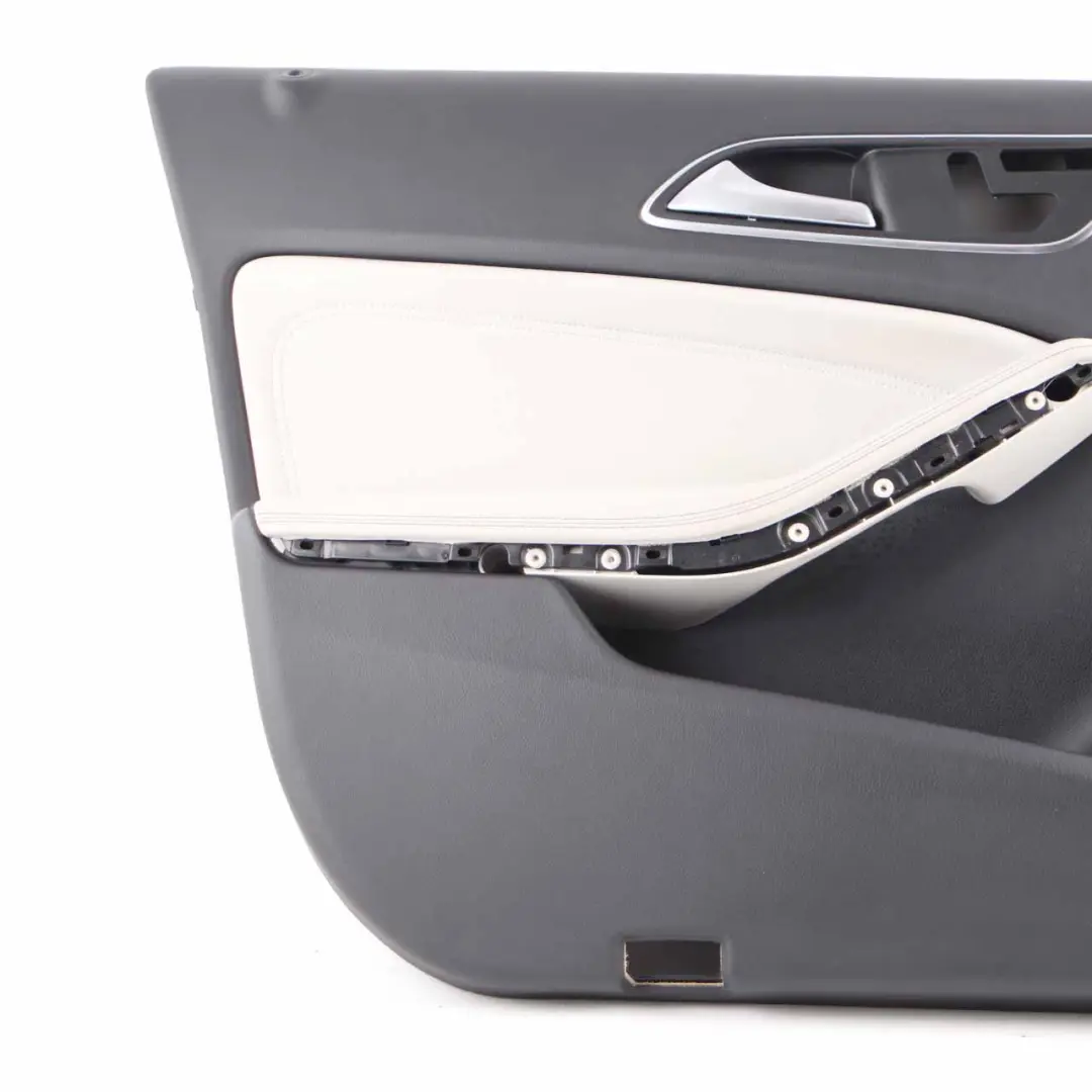  Front Door Card Mercedes W176 Left N/S Trim Panel Cover Imitation Leather Grey - SKU rhd-A1767204900-1 - Part number A1767204900