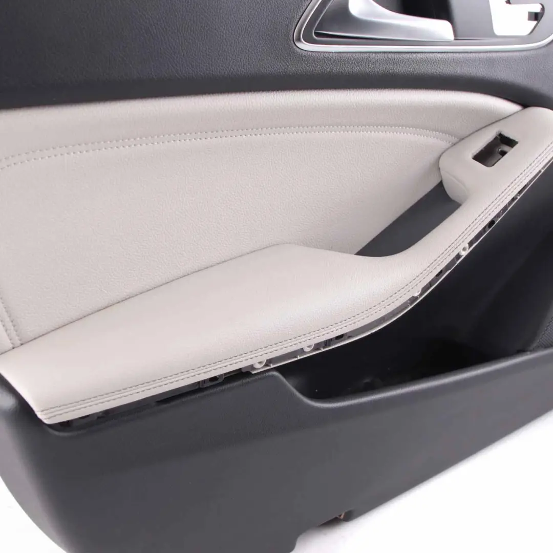  Front Door Card Mercedes W176 Left N/S Trim Panel Cover Imitation Leather Grey - SKU rhd-A1767204900-1 - Part number A1767204900