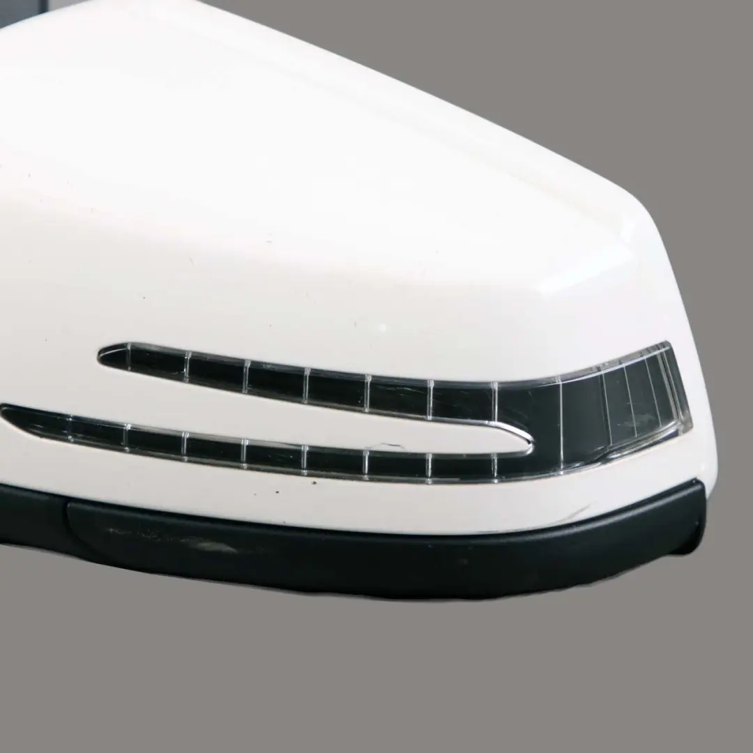 Door Wing Mirror Mercedes W176 Left N/S Outside A-Class Calcite White 650 to with Part number A1768100176 Door Wing Mirror Mercedes W176 Left N/S Outside A-Class Calcite White 650 - SKU rhd-A1768100176-CW - Part number A1768100176