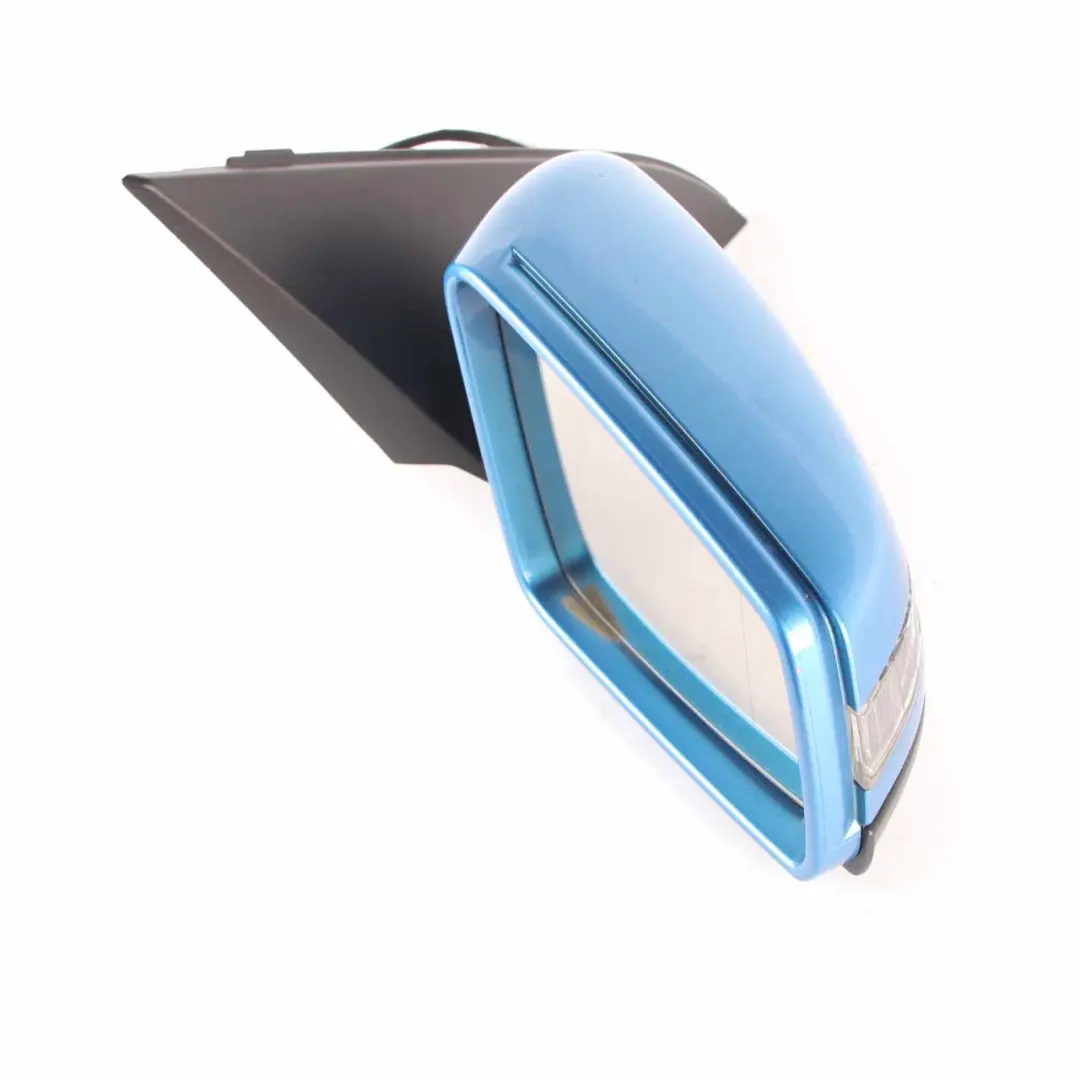  Mercedes-Benz A W176 Right O/S Outside Wing Door Mirror South Sea Blue Metallic - SKU rhd-A1768100216-SSB - Part number A1768100216