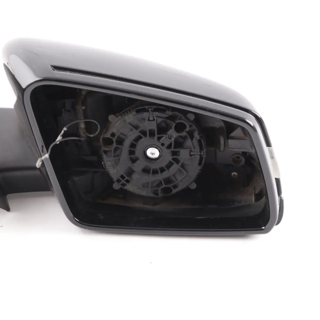 Mercedes W176 Wing Mirror Door Right O/S Outside Kosmos Black Metallic - 191 - SKU rhd-A1768100276-KB1 - Part number A1768100276