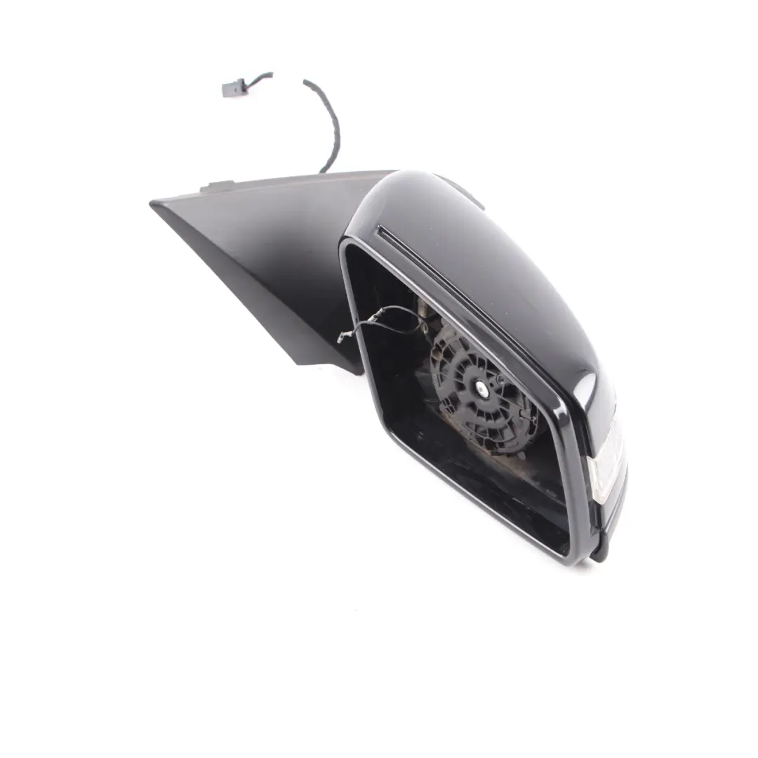 Mercedes W176 Wing Mirror Door Right O/S Outside Kosmos Black Metallic - 191 - SKU rhd-A1768100276-KB1 - Part number A1768100276