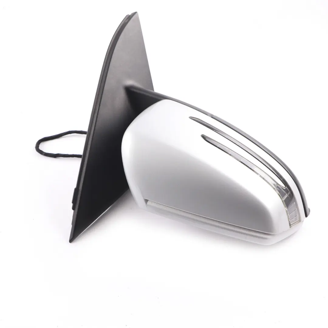 Mercedes W176 Wing Mirror Door Right O/S Outside Polar Silver Metallic - 761 - SKU rhd-A1768100276-PLS - Part number A1768100276