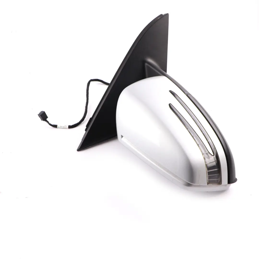 Mercedes W176 Wing Mirror Door Right O/S Outside Polar Silver Metallic - 761 - SKU rhd-A1768100276-PLS - Part number A1768100276