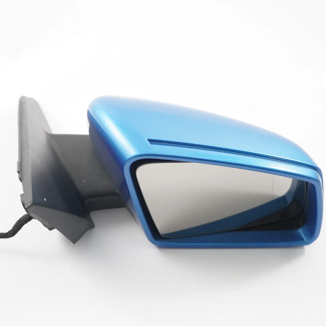 Mercedes W176 Wing Mirror Door Right O/S Outside South Sea Blue Metallic - 162 - SKU rhd-A1768100276-SSB1 - Part number A1768100276