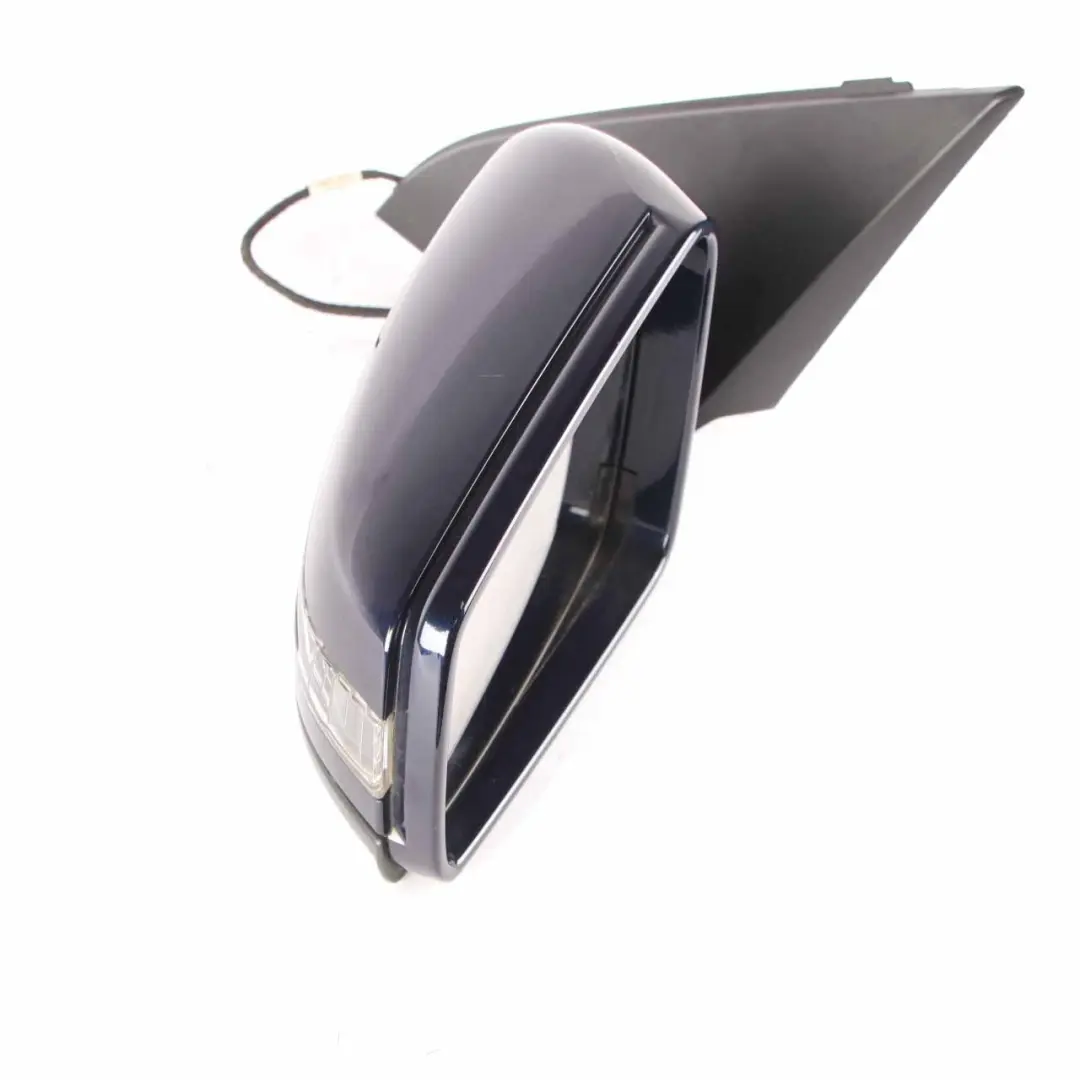 Wing Mirror Door Left N/S Outside Cavansite Blue Metallic 890 to Mercedes W176 with Part number A1768100300 Mercedes W176 Wing Mirror Door Left N/S Outside Cavansite Blue Metallic 890 - SKU rhd-A1768100300-CVB - Part number A1768100300