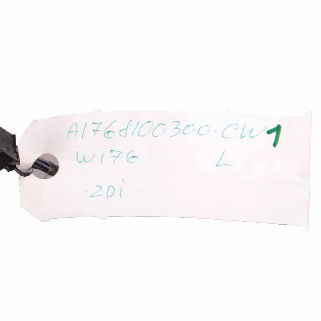 Mercedes W176 Wing Mirror Outside Power Fold Door Left N/S Calcite White - 650 - SKU rhd-A1768100300-CW1 - Part number A1768100300