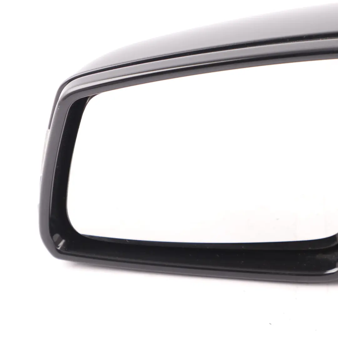 Mercedes W176 Wing Mirror Door Left N/S Power Fold Kosmos Black Metallic - 191 - SKU rhd-A1768100376-KB - Part number A1768100376