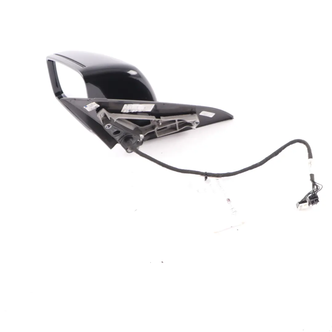 Wing Mirror Door Left N/S Power Fold Kosmos Black Metallic - 191 to Mercedes W176 with Part number A1768100376 Mercedes W176 Wing Mirror Door Left N/S Power Fold Kosmos Black Metallic - 191 - SKU rhd-A1768100376-KB - Part number A1768100376