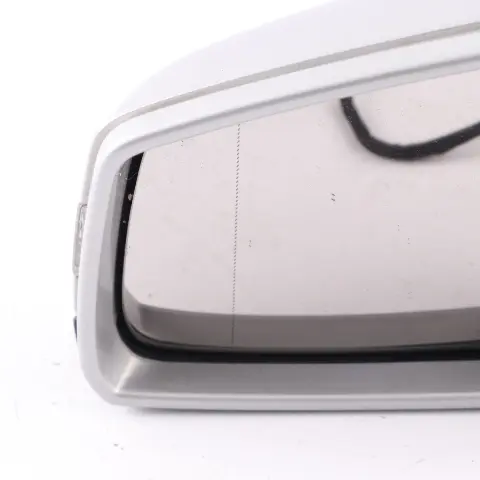 Wing Mirror Door Left N/S Power Fold Polar Silver Metallic - 761 to Mercedes W176 with Part number A1768100376 Mercedes W176 Wing Mirror Door Left N/S Power Fold Polar Silver Metallic - 761 - SKU rhd-A1768100376-PLS - Part number A1768100376