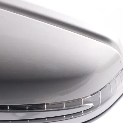 Wing Mirror Door Left N/S Power Fold Polar Silver Metallic - 761 to Mercedes W176 with Part number A1768100376 Mercedes W176 Wing Mirror Door Left N/S Power Fold Polar Silver Metallic - 761 - SKU rhd-A1768100376-PLS - Part number A1768100376