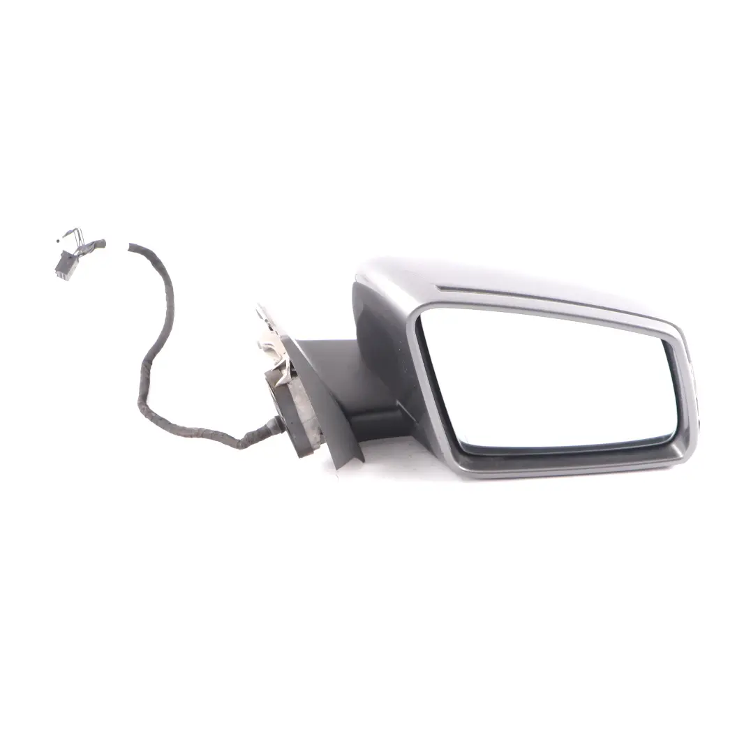Wing Mirror Door Right O/S Power Fold Mountain Grey - 787 to Mercedes W176 with Part number A1768100476 Mercedes W176 Wing Mirror Door Right O/S Power Fold Mountain Grey - 787 - SKU rhd-A1768100476-MG - Part number A1768100476