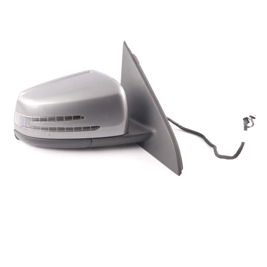 Wing Mirror Door Right O/S Power Fold Mountain Grey - 787 to Mercedes W176 with Part number A1768100476 Mercedes W176 Wing Mirror Door Right O/S Power Fold Mountain Grey - 787 - SKU rhd-A1768100476-MG - Part number A1768100476