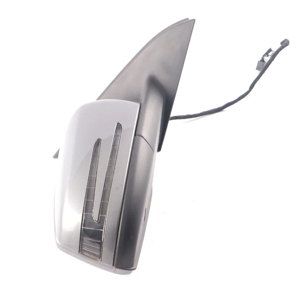 Wing Mirror Door Right O/S Power Fold Mountain Grey - 787 to Mercedes W176 with Part number A1768100476 Mercedes W176 Wing Mirror Door Right O/S Power Fold Mountain Grey - 787 - SKU rhd-A1768100476-MG - Part number A1768100476