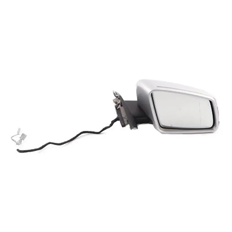 Wing Mirror Door Right O/S Power Fold Polar Silver Metallic - 761 to Mercedes W176 with Part number A1768100476 Mercedes W176 Wing Mirror Door Right O/S Power Fold Polar Silver Metallic - 761 - SKU rhd-A1768100476-PLS - Part number A1768100476
