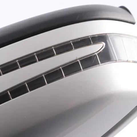 Wing Mirror Door Right O/S Power Fold Polar Silver Metallic - 761 to Mercedes W176 with Part number A1768100476 Mercedes W176 Wing Mirror Door Right O/S Power Fold Polar Silver Metallic - 761 - SKU rhd-A1768100476-PLS - Part number A1768100476