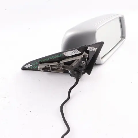 Mercedes W176 Wing Mirror Door Right O/S Power Fold Polar Silver Metallic - 761 - SKU rhd-A1768100476-PLS - Part number A1768100476