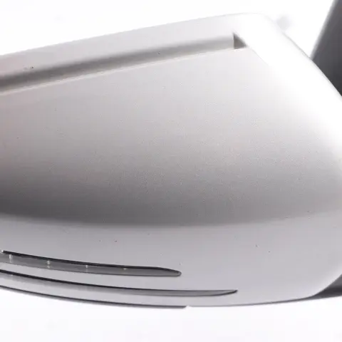 Mercedes W176 Wing Mirror Door Right O/S Power Fold Polar Silver Metallic - 761 - SKU rhd-A1768100476-PLS - Part number A1768100476