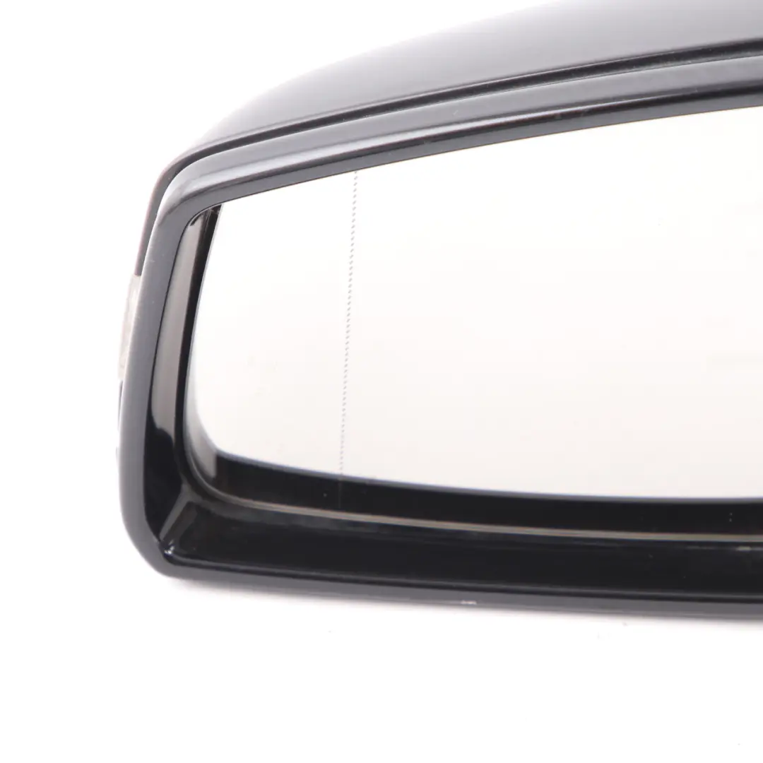 Wing Mirror Door Left N/S Power Fold Cosmos Black Metallic - 191 to Mercedes W176 with Part number A1768100500 Mercedes W176 Wing Mirror Door Left N/S Power Fold Cosmos Black Metallic - 191 - SKU rhd-A1768100500-KB - Part number A1768100500