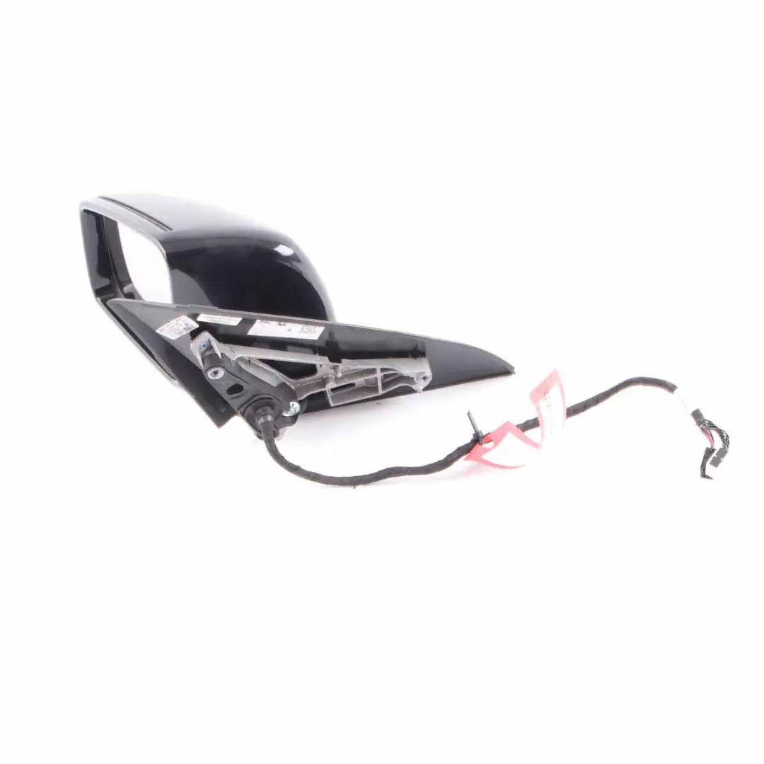 Mercedes W176 Wing Mirror Door Left N/S Power Fold Cosmos Black Metallic - 191 - SKU rhd-A1768100500-KB - Part number A1768100500