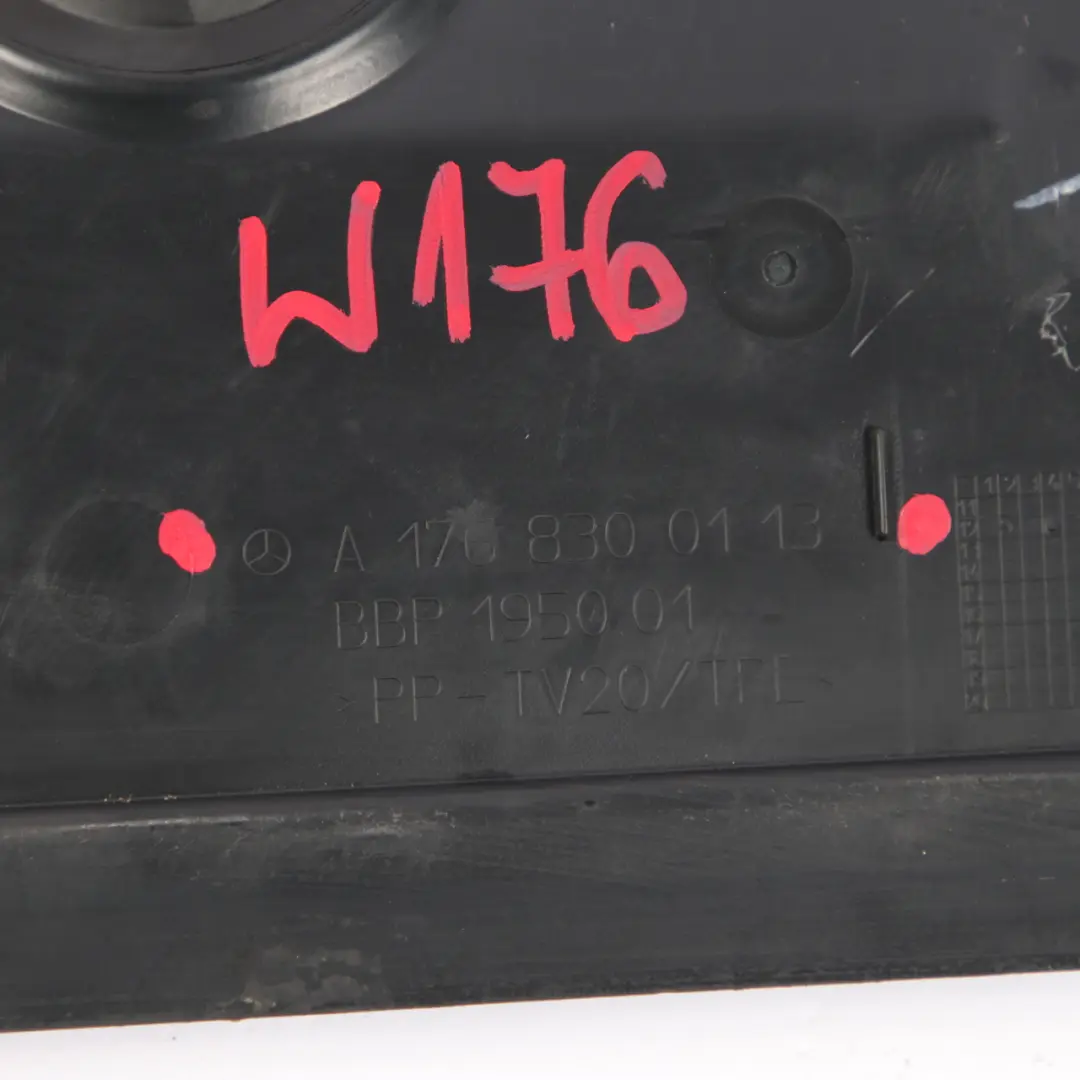 Windscreen Windshield Wiper Scuttle Panel Cover Trim to Mercedes W176 with Part number A1768300113 Mercedes W176 Windscreen Windshield Wiper Scuttle Panel Cover Trim - SKU rhd-A1768300113 - Part number A1768300113