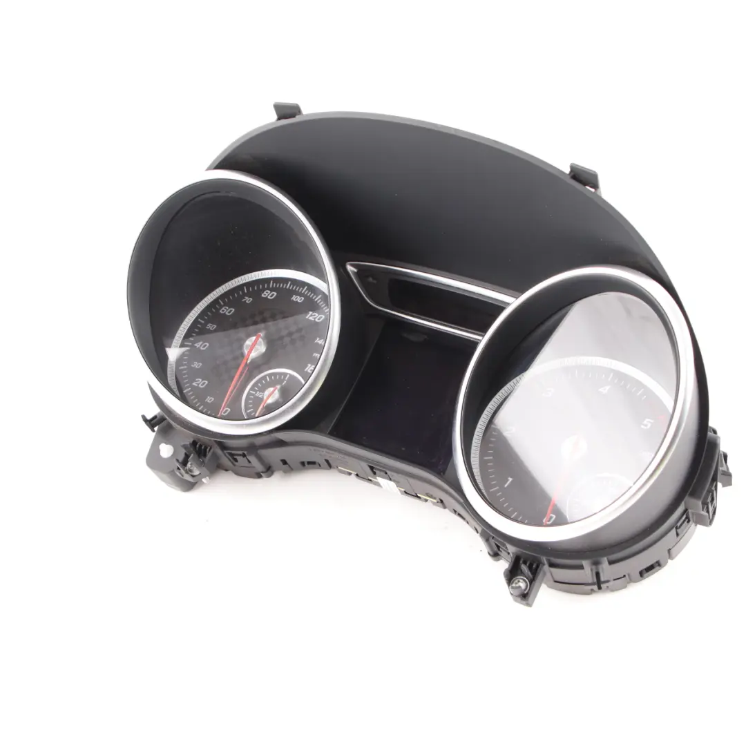 Instrument Cluster Speedo Clocks Automatic to Mercedes W176 Diesel with Part number A1769000205 Mercedes W176 Diesel Instrument Cluster Speedo Clocks Automatic - SKU rhd-A1769000205 - Part number A1769000205
