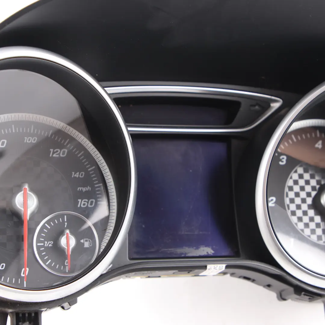 Instrument Cluster Speedo Clocks Meter Manual to Mercedes W176 Diesel with Part number A1769000904 Mercedes W176 Diesel Instrument Cluster Speedo Clocks Meter Manual - SKU rhd-A1769000904-1 - Part number A1769000904