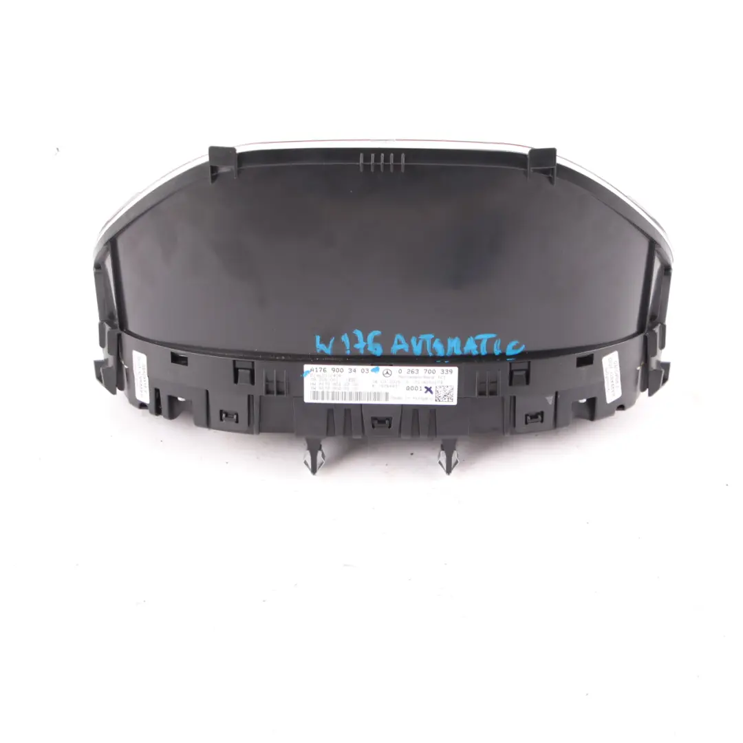 Instrument Cluster Mercedes W176 Diesel Speedo Clocks Trim Automatic to with Part number A1769003403 Instrument Cluster Mercedes W176 Diesel Speedo Clocks Trim Automatic - SKU rhd-A1769003403 - Part number A1769003403