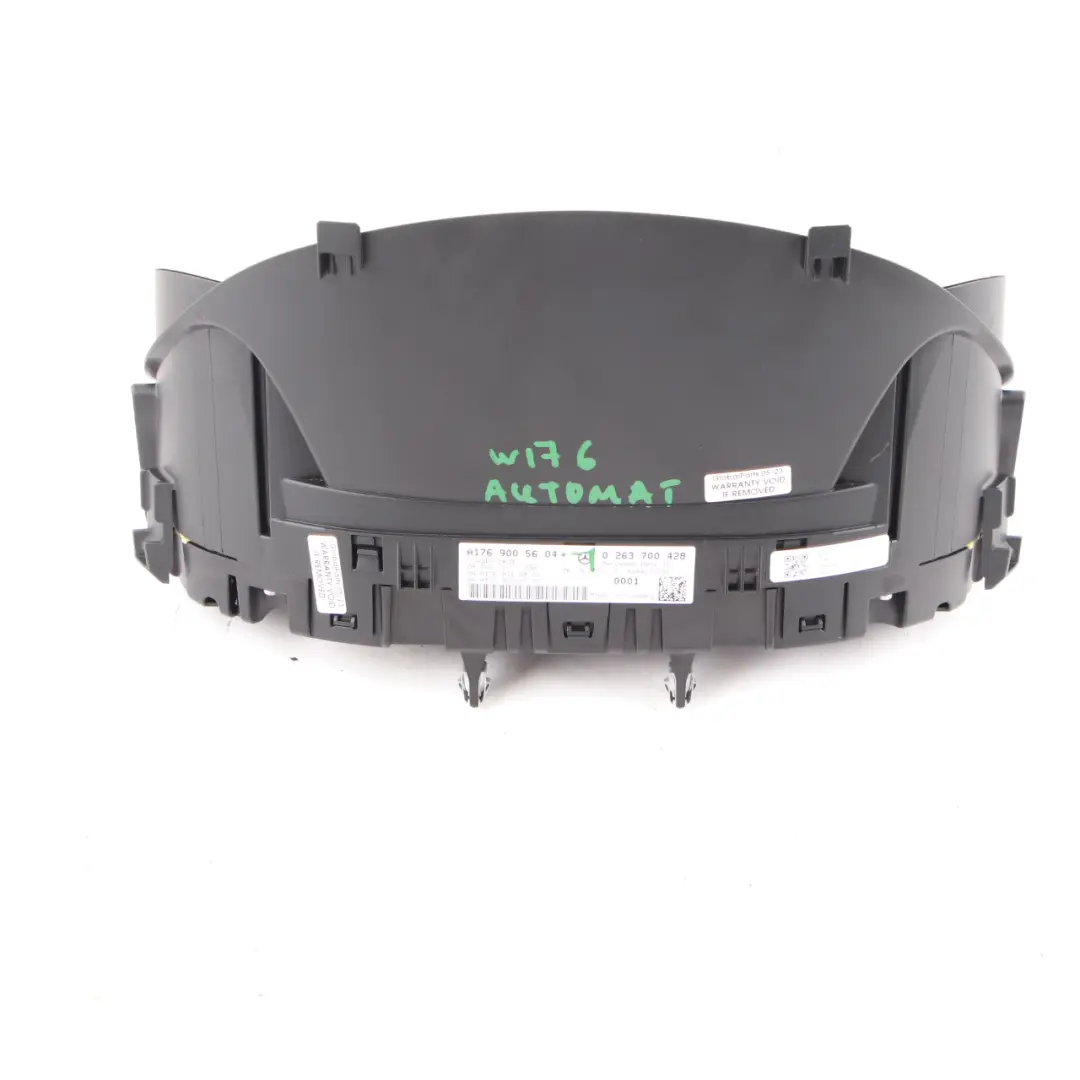  Instrument Cluster Mercedes W176 Diesel Speedo Clocks Trim Automatic - SKU rhd-A1769005604-1 - Part number A1769005604