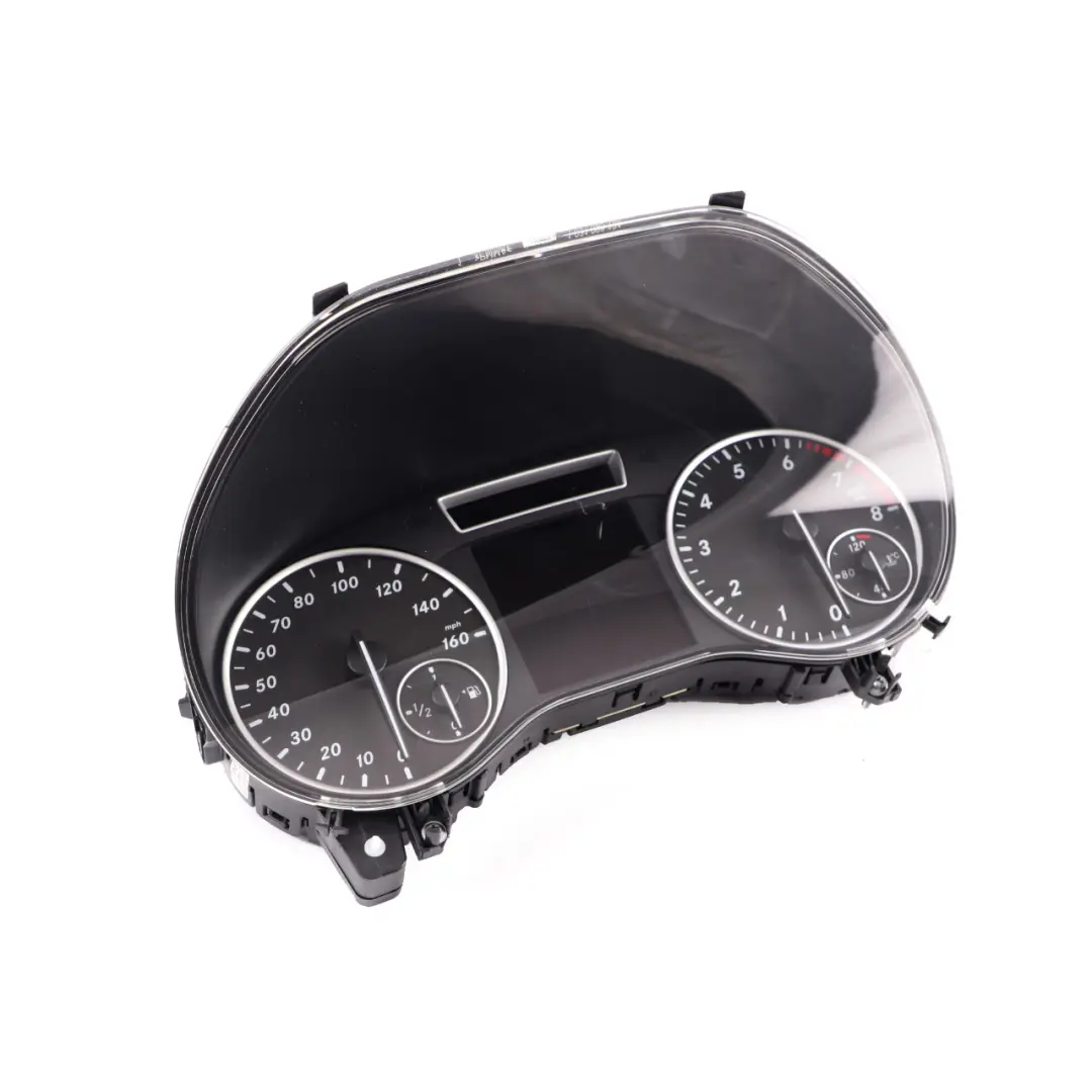 Instrument Cluster Speedo Clocks Meter Manual to Mercedes W176 Petrol with Part number A1769007400 Mercedes W176 Petrol Instrument Cluster Speedo Clocks Meter Manual - SKU rhd-A1769007400 - Part number A1769007400
