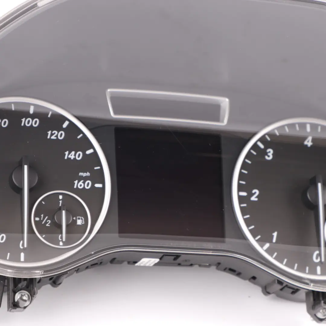 Instrument Cluster Speedo Clocks Automatic to Mercedes W176 Diesel with Part number A1769008601 Mercedes W176 Diesel Instrument Cluster Speedo Clocks Automatic - SKU rhd-A1769008601 - Part number A1769008601