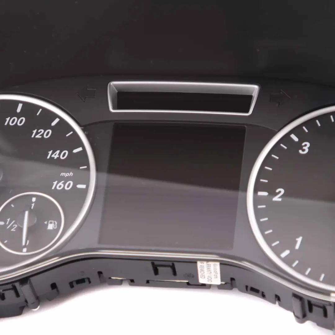  Instrument Cluster Mercedes W176 Diesel Speedo Clocks Trim Manual - SKU rhd-A1769009400 - Part number A1769009400