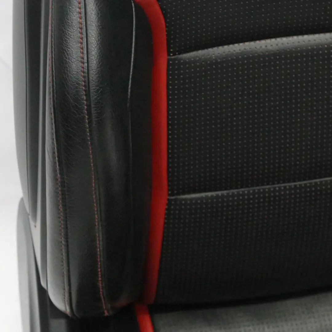  Front Seat Mercedes C117 W176 Right O/S AMG Leather Black Red Heated Memory - SKU rhd-A1769103802-2 - Part number A1769103802