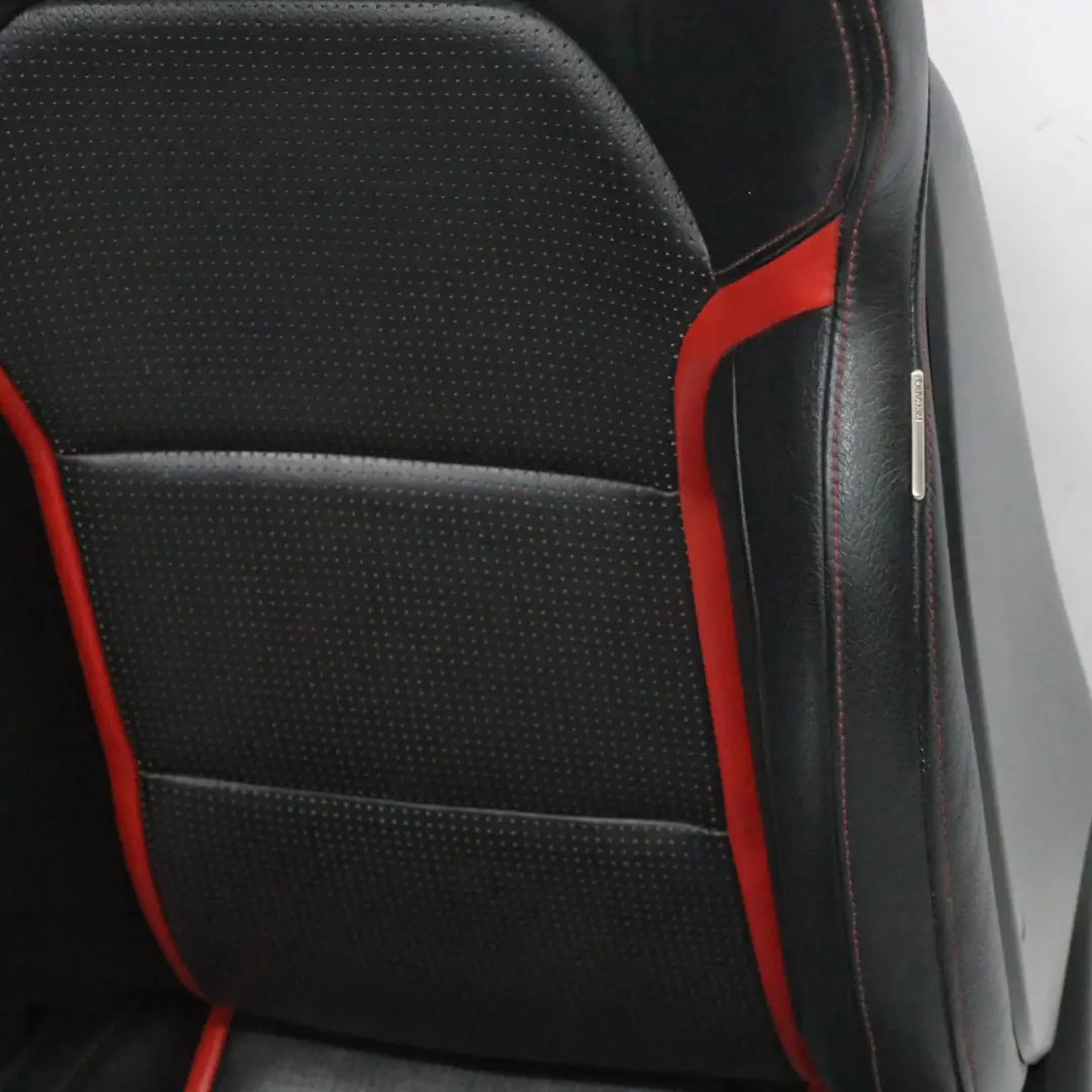  Front Seat Mercedes C117 W176 Right O/S AMG Leather Black Red Heated Memory - SKU rhd-A1769103802-2 - Part number A1769103802