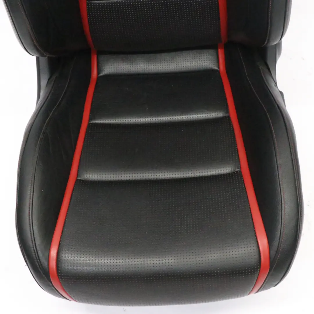  Front Seat Mercedes C117 W176 Right O/S AMG Leather Black Red Heated Memory - SKU rhd-A1769103802-2 - Part number A1769103802